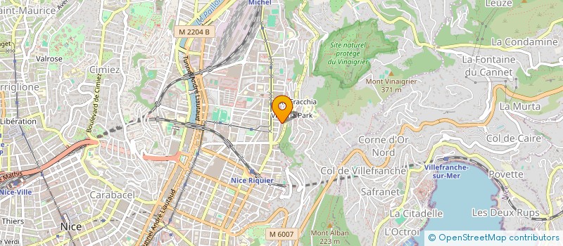 localisation de l'entreprise SOUTH MUSIC SPIRIT  NICE