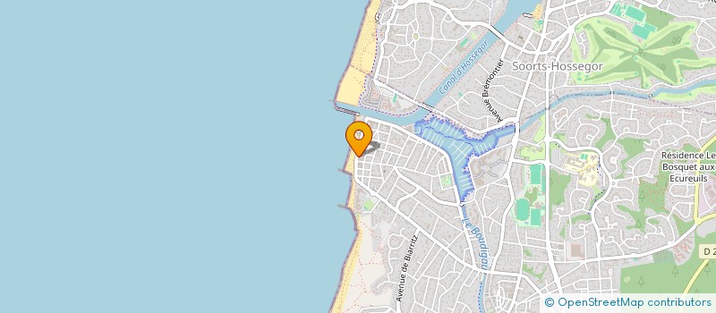 localisation de l'entreprise SOUTH OUEST SKATE CONNECTION  CAPBRETON