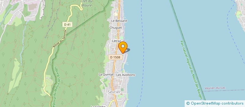 localisation de l'entreprise SOUTH PACIFIC  SEVRIER