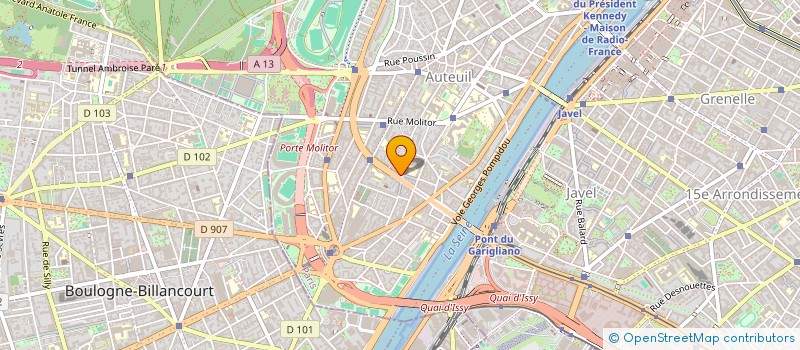 localisation de l'entreprise SOUTH PROJECT  PARIS