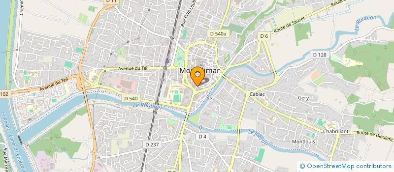 localisation de l'entreprise SOUTH SMILE à MONTELIMAR