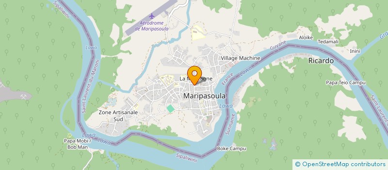 localisation de l'entreprise SOUTH WEST MINING & CO  MARIPASOULA