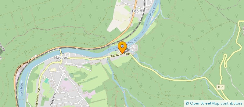 localisation de l'entreprise SOUTH WINNERS 08  HAYBES