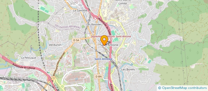 localisation de l'entreprise SOUTH WINNERS TAEKWONDO à MARSEILLE