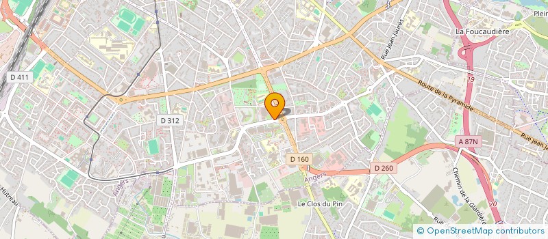 localisation de l'entreprise SOUTHCO à ANGERS