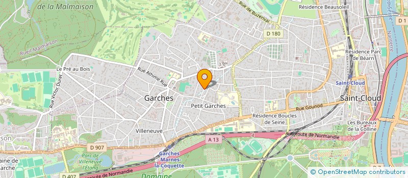 localisation de l'entreprise SOUTHGATE à GARCHES