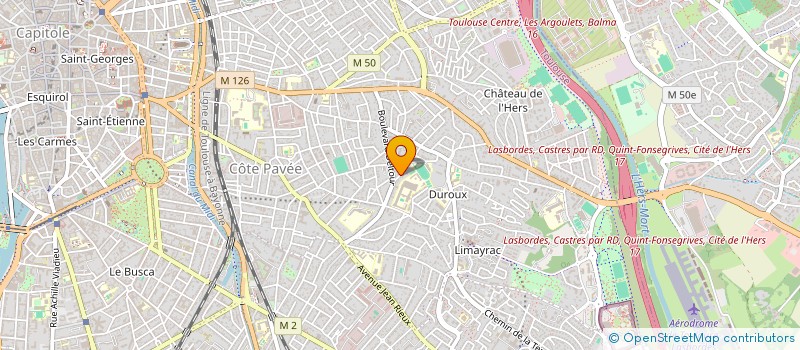 localisation de l'entreprise SOUTHMAN à TOULOUSE