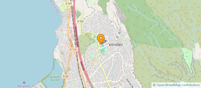 localisation de l'entreprise SOUTHMIX à VITROLLES