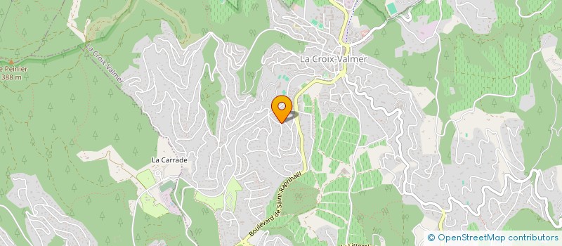 localisation de l'entreprise SOUTHPROJECT  LA CROIX-VALMER