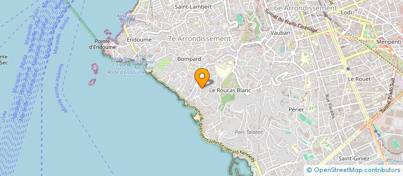 localisation de l'entreprise SOUTHWAY STUDIO  MARSEILLE