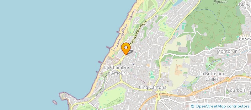 localisation de l'entreprise SOUTHWEST INVEST à ANGLET