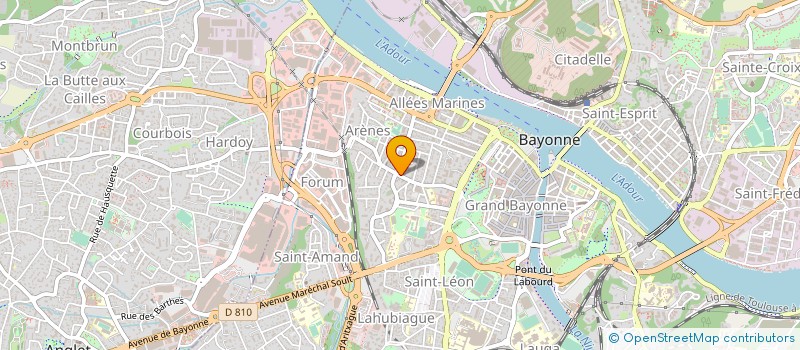 localisation de l'entreprise SOUTHWEST VILLAS à BAYONNE