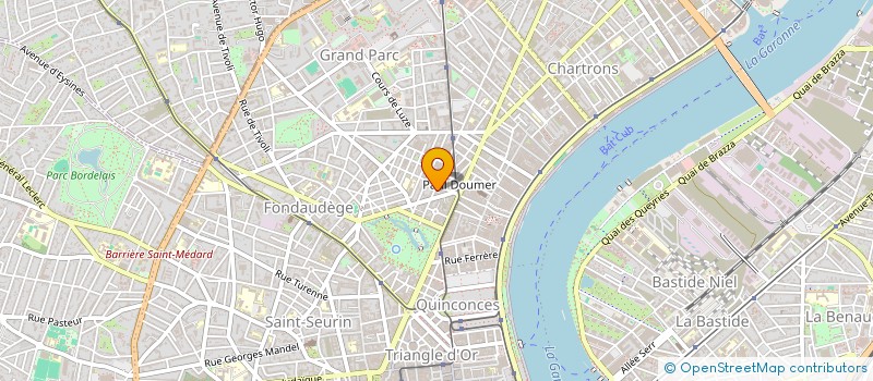 localisation de l'entreprise SOUTIEN A JEAN VALLEIX à BORDEAUX