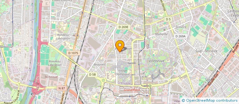 localisation de l'entreprise SOUTIEN ADMINISTRATIF ET NUMERIQUE ACCESSIBLE  GRENOBLE