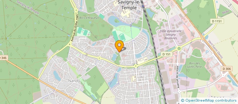 localisation de l'entreprise SOUTIEN- AIDE - INSERTION AVEC RESEAU D'ACCOMPAGNEMENT PSYCHOSOCIAL  NANDY