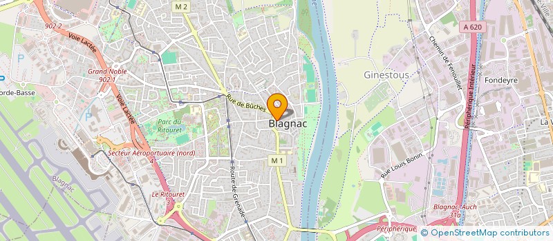 localisation de l'entreprise SOUTIEN AUX ARTS ASS à BLAGNAC