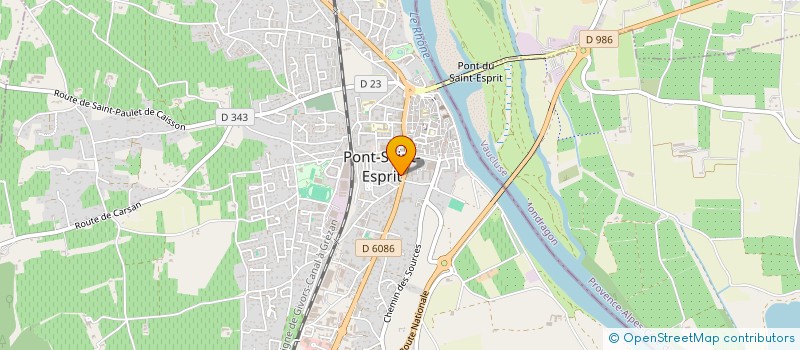 localisation de l'entreprise SOUTIEN AUX CULTURES ET TRAVAUX AGRICOLES à PONT-SAINT-ESPRIT