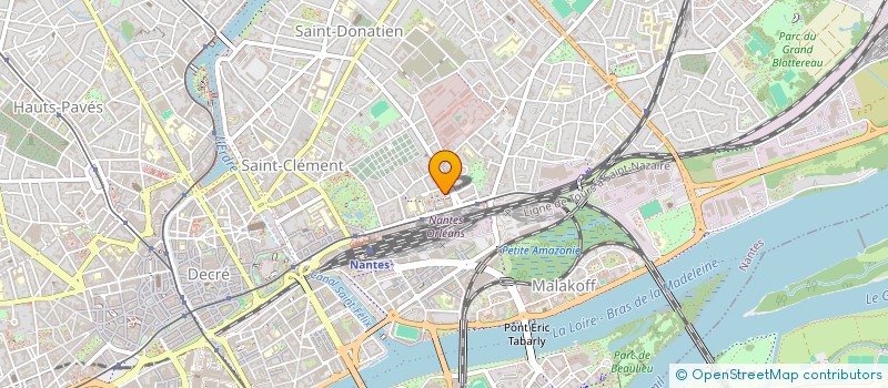 localisation de l'entreprise SOUTIEN AUX EXILES-44 à NANTES