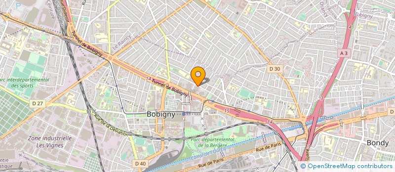 localisation de l'entreprise SOUTIEN AUX GENERATIONS AVENIR à BOBIGNY