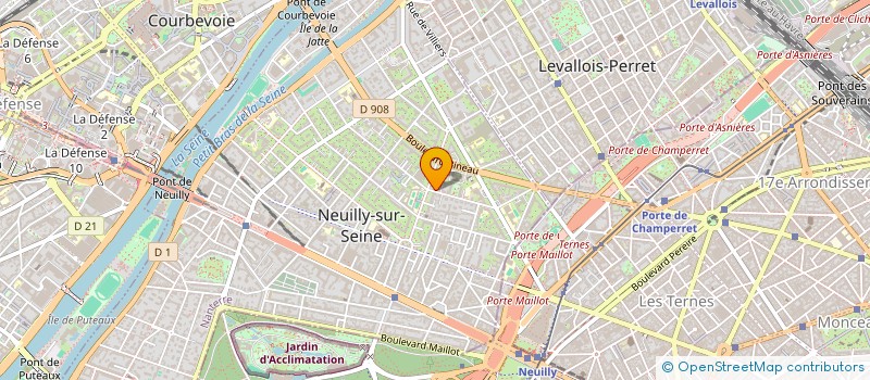localisation de l'entreprise SOUTIEN DE L'INITIATIVE ALUMNI FOR THE PLANET à NEUILLY-SUR-SEINE