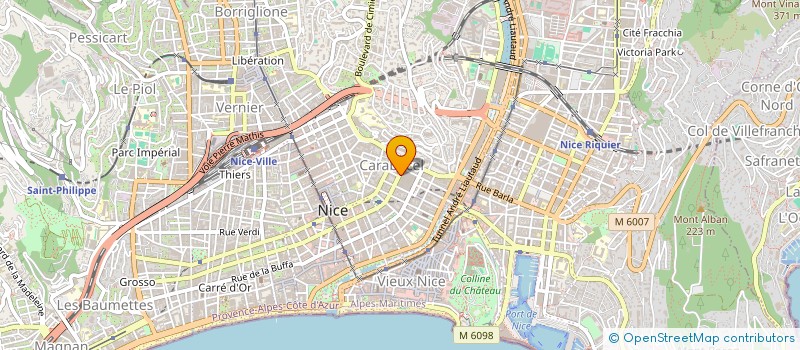 localisation de l'entreprise SOUTIEN DU DIPLOME UNIVERSI PATHOLOGIE à NICE