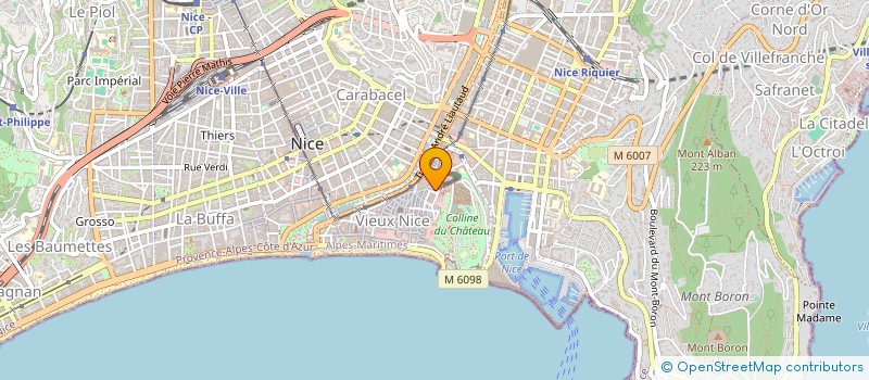 localisation de l'entreprise SOUTIEN EDUCATIF SOCIO-CULTURELLE à NICE
