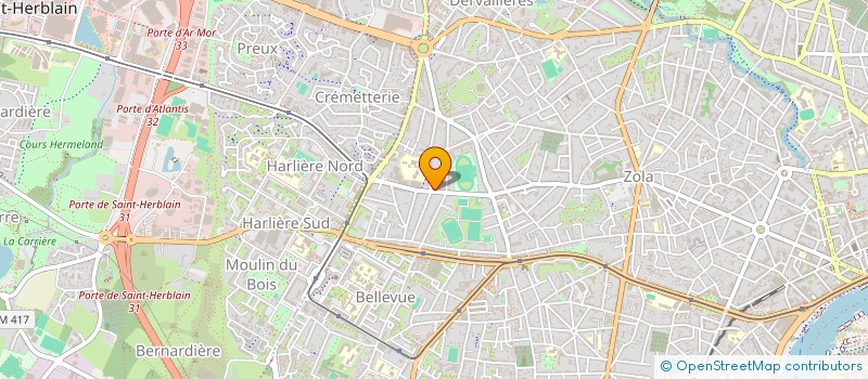 localisation de l'entreprise SOUTIEN ET AIDE à NANTES