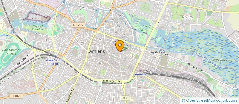 localisation de l'entreprise SOUTIEN ET DEV. DES METIERS D'ART DE PIC à AMIENS