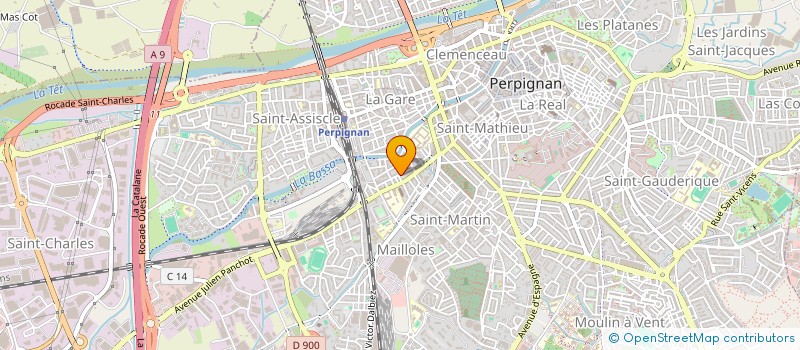 localisation de l'entreprise SOUTIEN ET SAUVEGARDE DES COTES CATALANES ET DES MERVEILLES DE LA MEDITERRANEE (2SCM) à PERPIGNAN