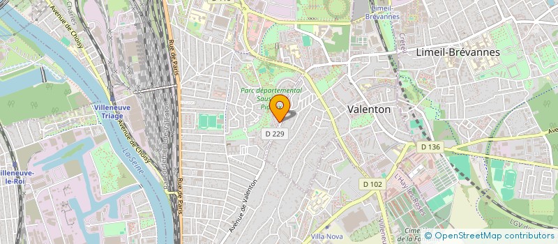 localisation de l'entreprise SOUTIEN ET SAVOIR POUR TOUS  VILLENEUVE-SAINT-GEORGES