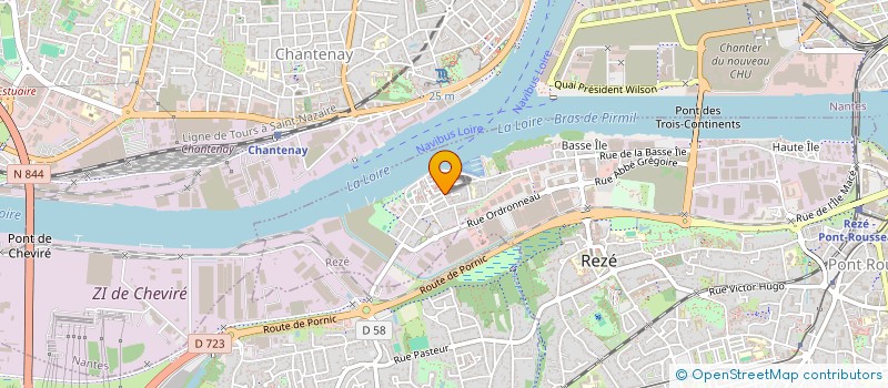 localisation de l'entreprise SOUTIEN MIGRANTS ISOLES REZE à REZE