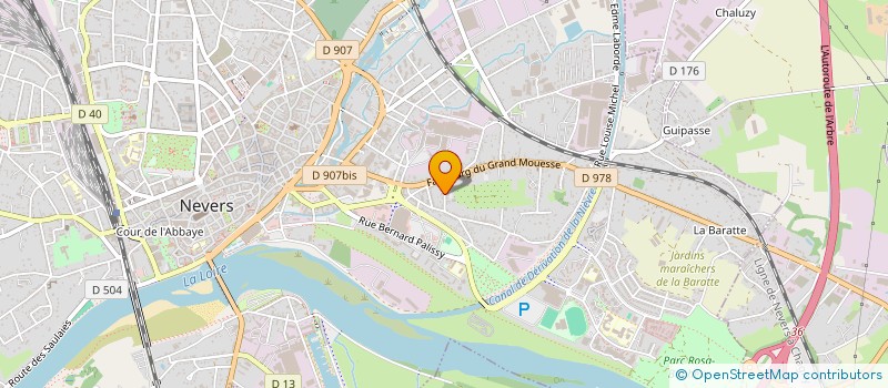 localisation de l'entreprise SOUTIEN POUR L'ALLAITEMENT MATERNEL à NEVERS