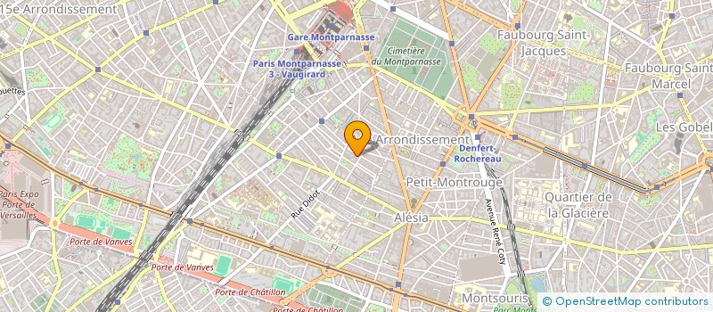 localisation de l'entreprise SOUTIEN RECHERCHE AFFAIRES CRIMINELLES  PARIS