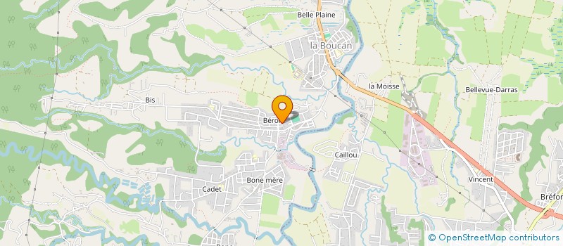 localisation de l'entreprise SOUTIEN REUSSITE  SAINTE-ROSE