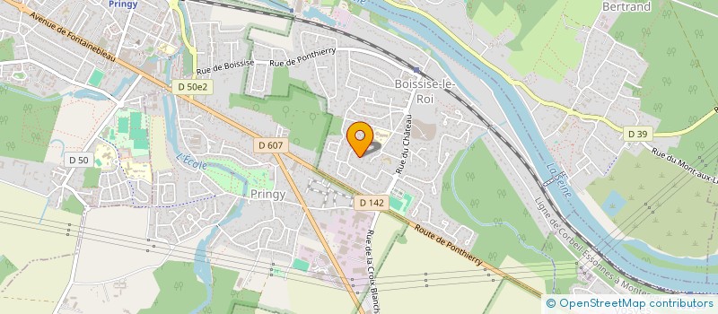 localisation de l'entreprise SOUTIEN SCOLAIRE PAR LA GESTION MENTALE  BOISSISE-LE-ROI