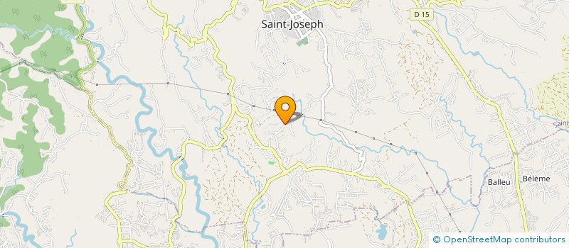 localisation de l'entreprise SOUTIEN SEREIN 97  SAINT-JOSEPH