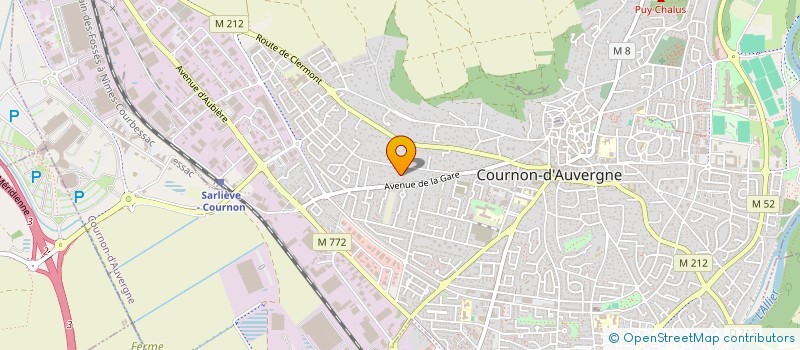 localisation de l'entreprise SOUTIEN TECHNIQUE ET ASSISTANCE AUX NOUVELLES MUSIQUES  COURNON-D'AUVERGNE