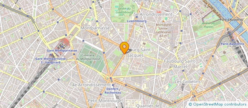 localisation de l'entreprise SOUTIEN THERAPEUTIQUE EN EXPRESSION LIBRE LUDIQUE ET ARTISTIQUE  PARIS