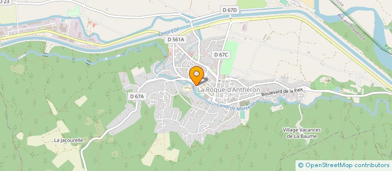 localisation de l'entreprise SOUTO LEI PINS  LA ROQUE-D'ANTHERON