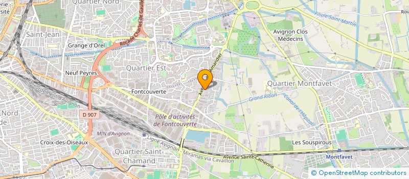 localisation de l'entreprise SOUTO LI PIN  AVIGNON