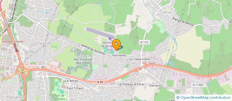 localisation de l'entreprise SOUTO MACONNERIE à YVRAC