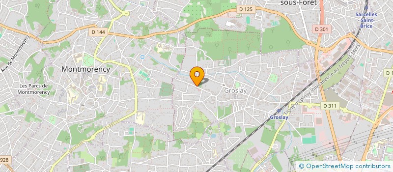 localisation de l'entreprise SOUTT'IMMO  GROSLAY
