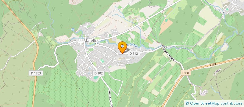 localisation de l'entreprise SOUVANNA CS  LES MATELLES