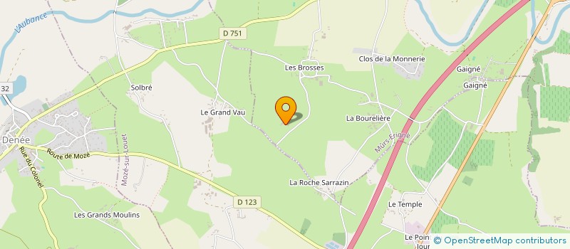 localisation de l'entreprise SOUVENELLE  MURS-ERIGNE