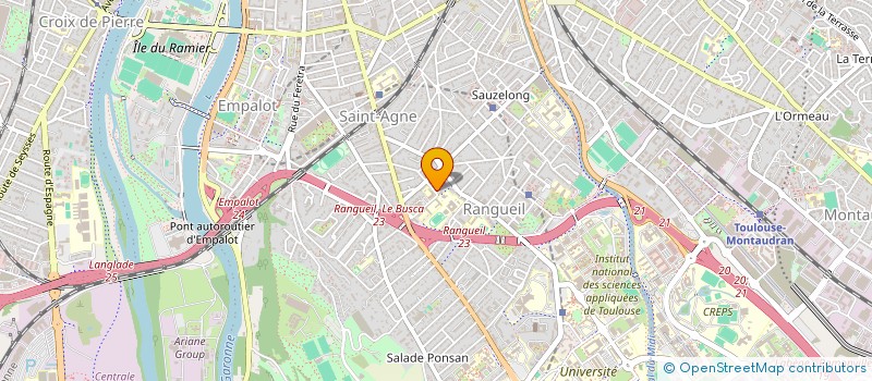 localisation de l'entreprise SOUVENIR DE LA BATAILLE DE TOULOUSE DU 10 AVRIL 1814  TOULOUSE