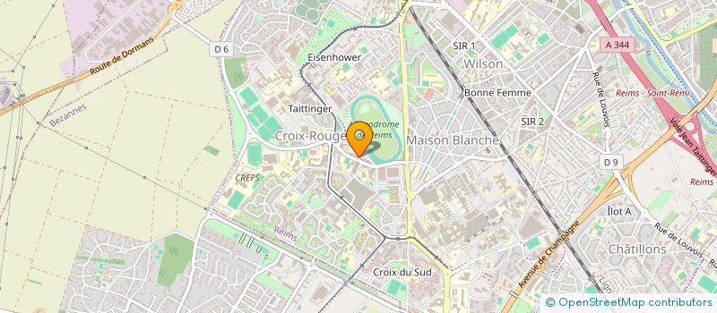 localisation de l'entreprise SOUVENIR  DEVOIRS ET RESPECT  REIMS