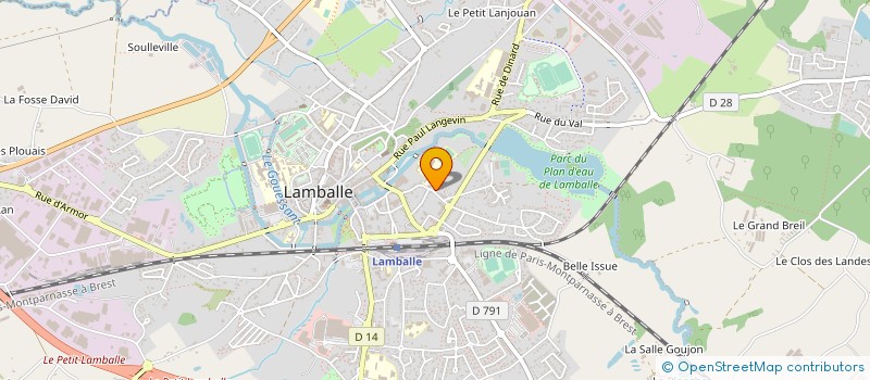 localisation de l'entreprise SOUVENIR FRANCAIS COMITE LAMBA à LAMBALLE-ARMOR