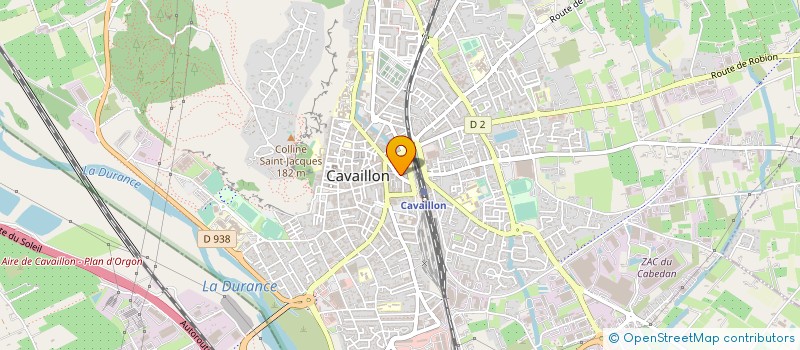 localisation de l'entreprise SOUVENIR MAURICE PAUZIN  CAVAILLON