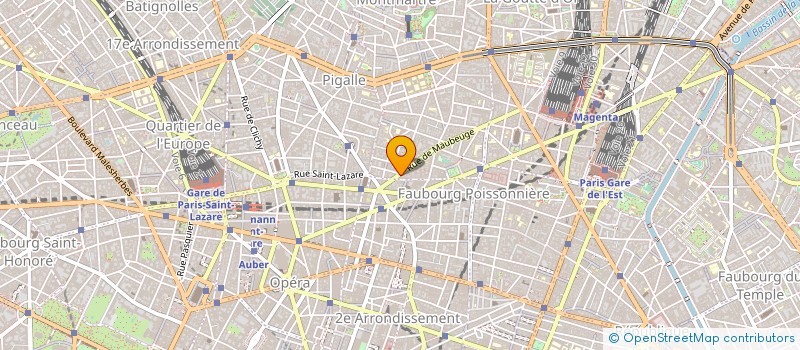localisation de l'entreprise SOUVENIRS CADEAUX BAZAR à PARIS