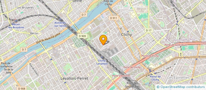 localisation de l'entreprise SOUVENIRS DE FAMILLE à CLICHY